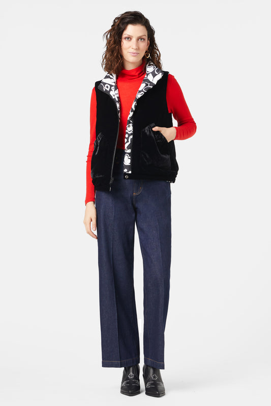 Gorman - Snow Day Puffer Vest - print