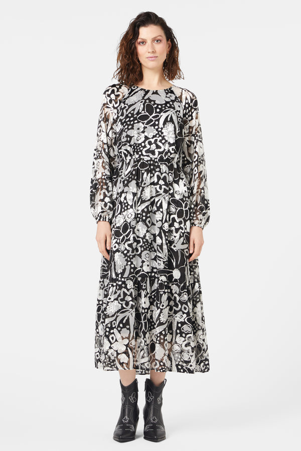 Gorman - Snow Day Tiered Dress - print
