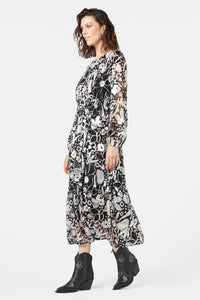 Gorman - Snow Day Tiered Dress - print