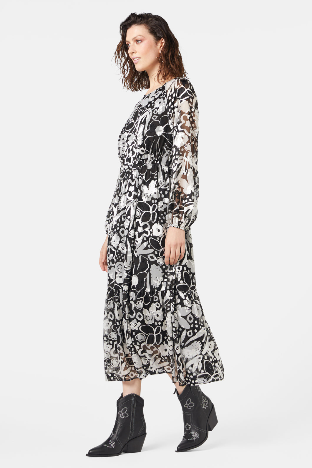 Gorman - Snow Day Tiered Dress - print