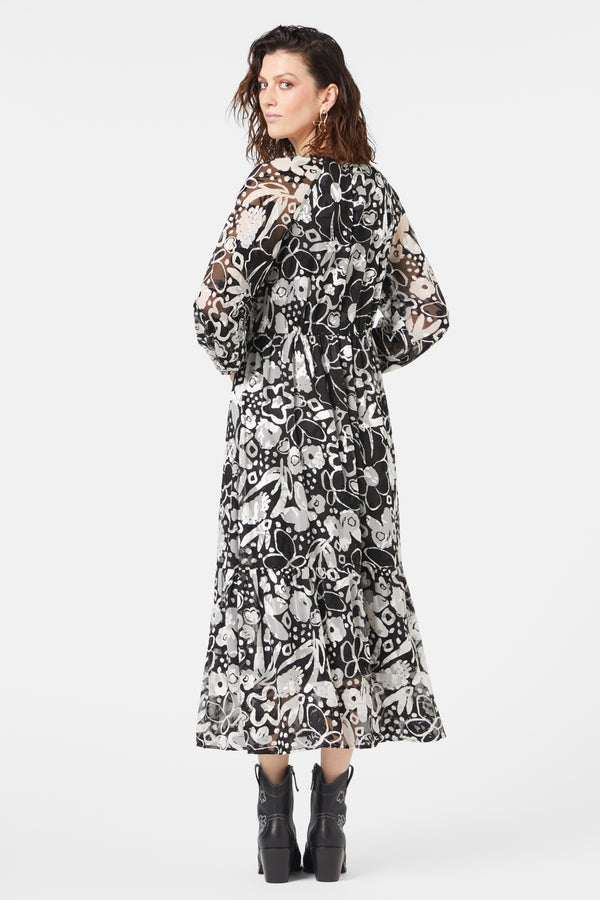 Gorman - Snow Day Tiered Dress - print