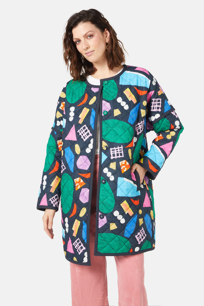 Precious Gems Quilted Coat – Gorman