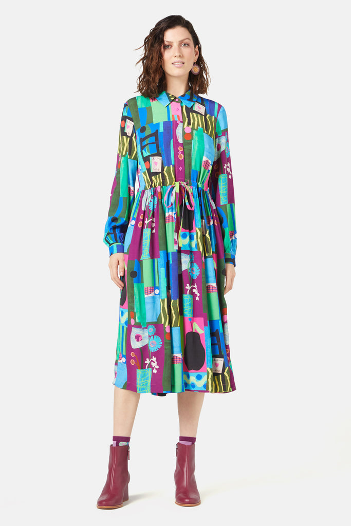 Collage Notes Dress – Gorman