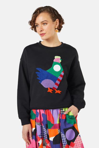 Gorman - Hairy Chicken Sweater - black