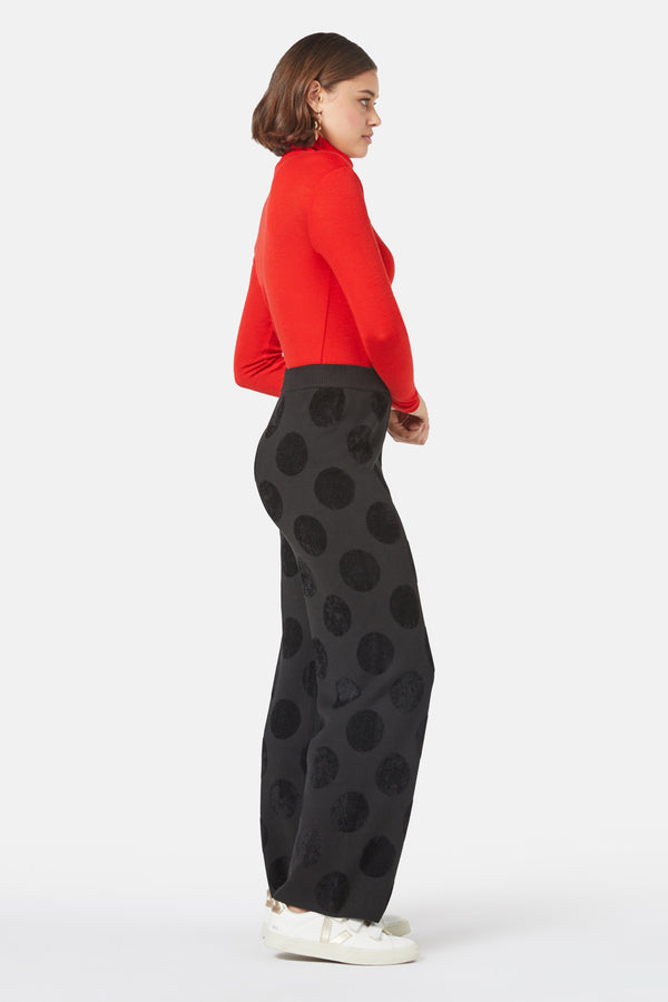 Gorman - On The Spot Knit Pant - black