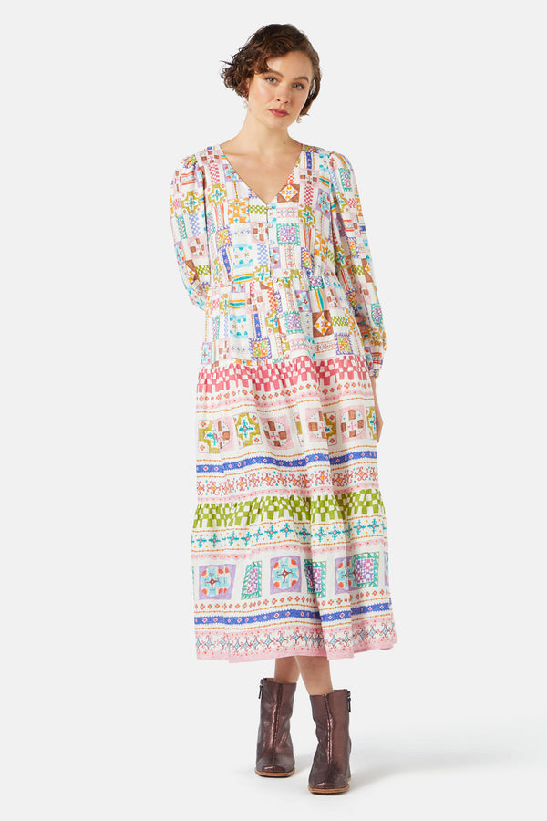 Stained Glass Tiered Dress – Gorman