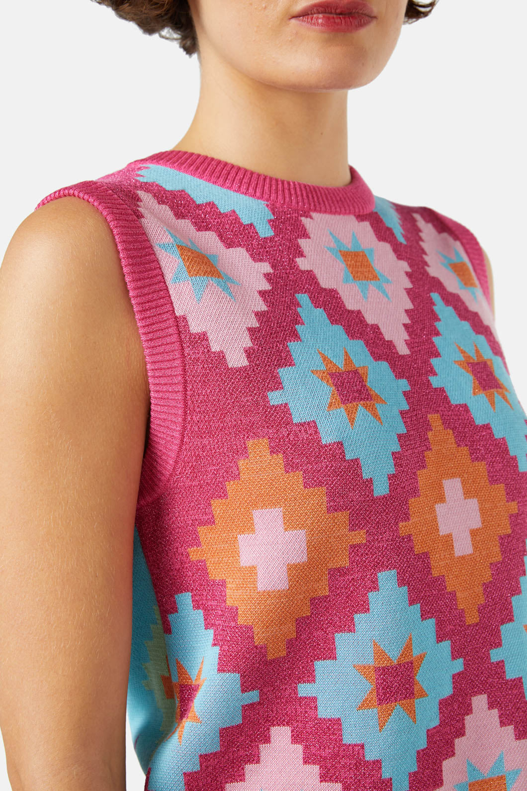 Gorman - Magic Carpet Reversible Knit Vest - multi