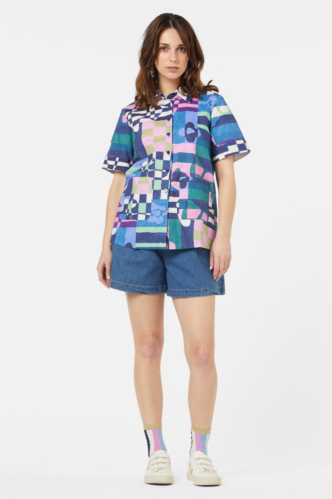 Gorman - Tropic Check Shirt - print