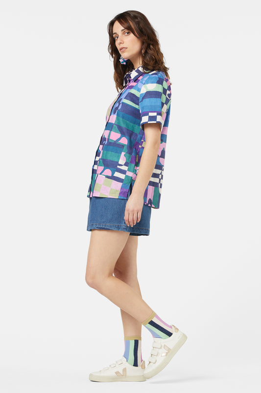 Gorman - Tropic Check Shirt - print
