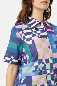 Gorman - Tropic Check Shirt - print