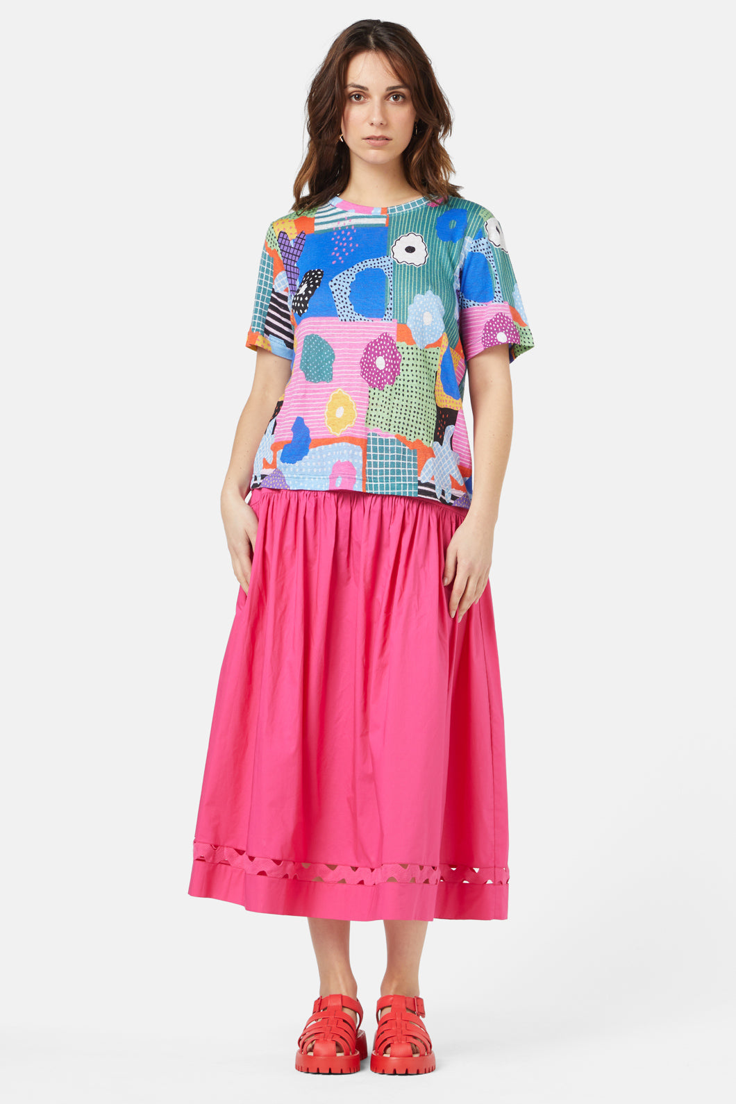 Gorman - Paper Patch Tee - print