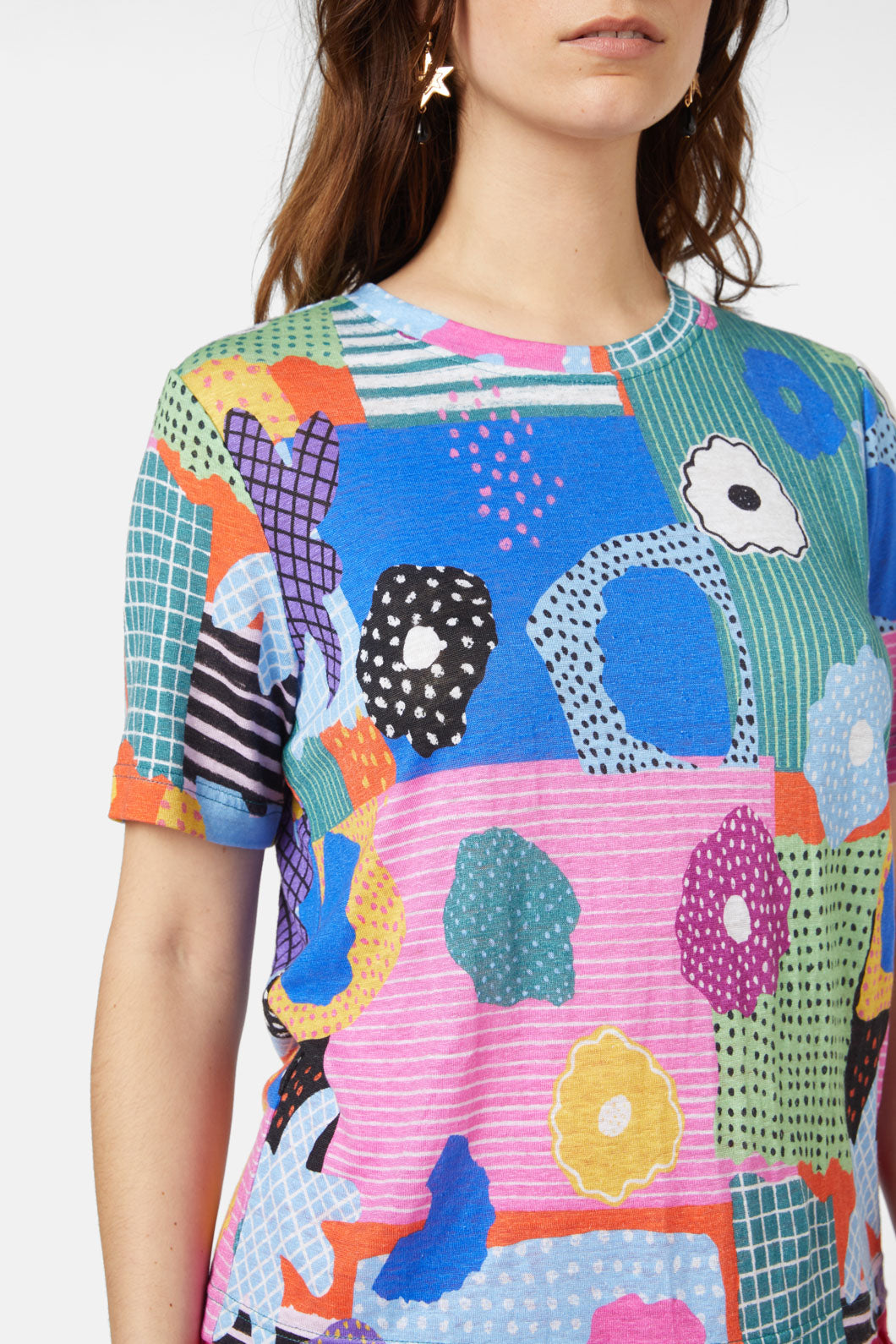 Gorman - Paper Patch Tee - print