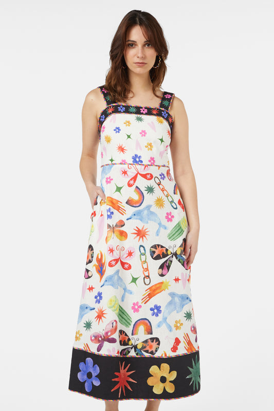 Gorman - Sticker Collection Party Dress - print