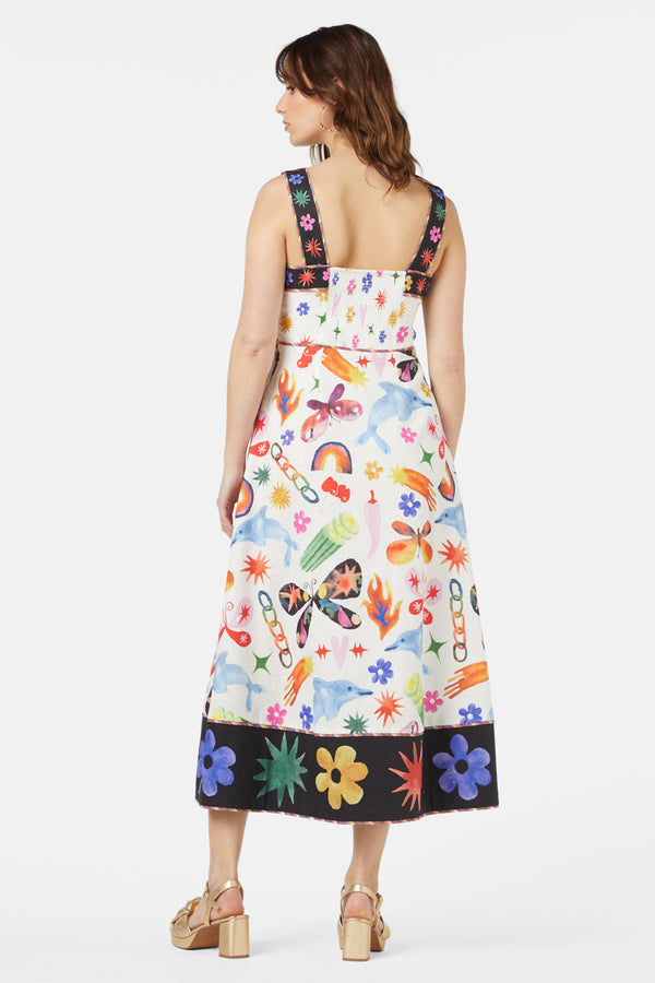 Gorman - Sticker Collection Party Dress - print