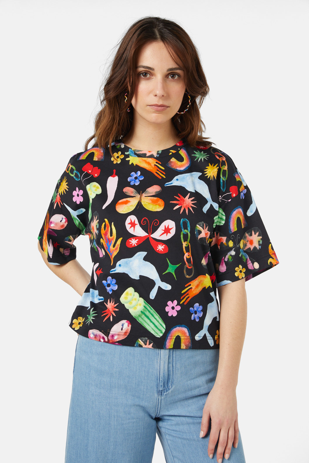 Gorman - Sticker Collection Tee - print