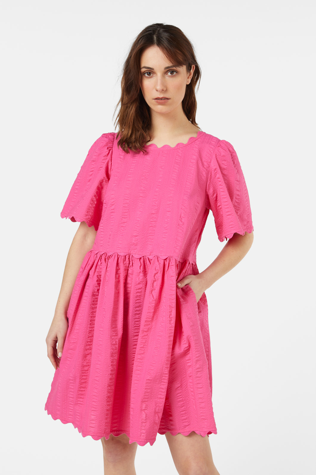 strapless open back dress Play Nice Cotton Dress – Gorman