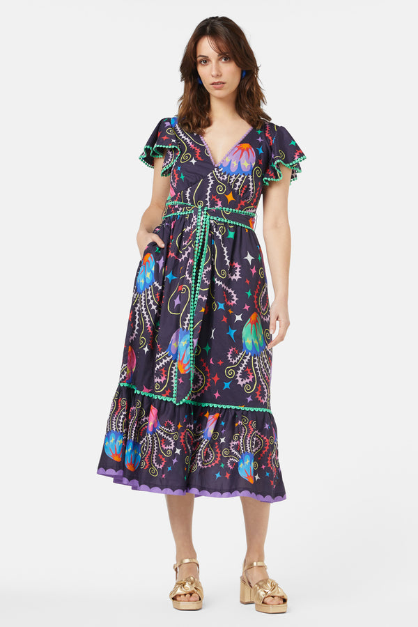 Gorman - Jellyfish At Night Dress - print