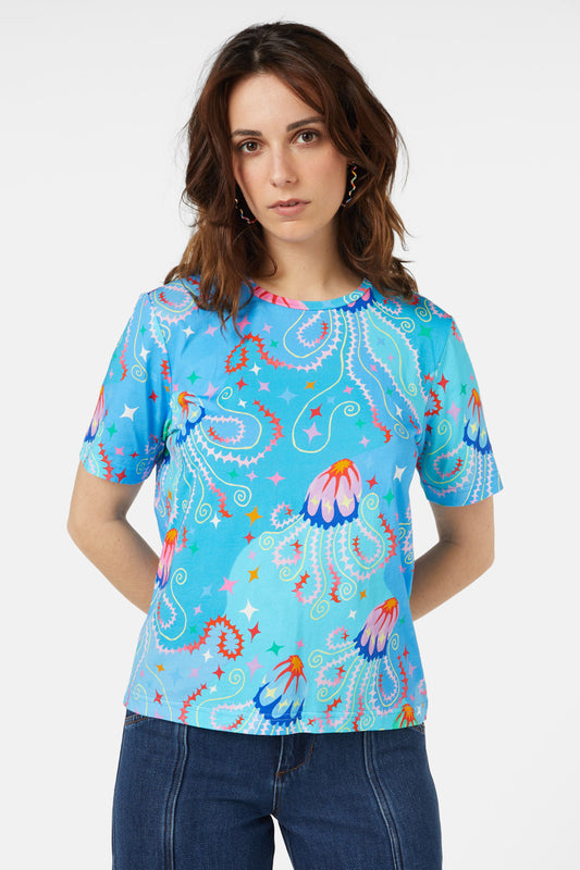 Gorman - Jellyfish Tee - print