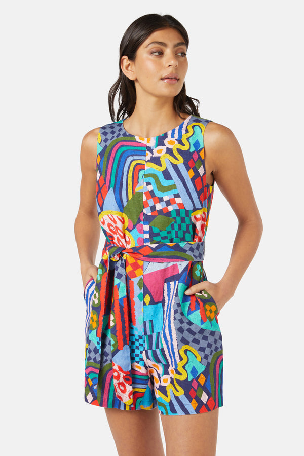 Gorman - Unicorn Playsuit - print