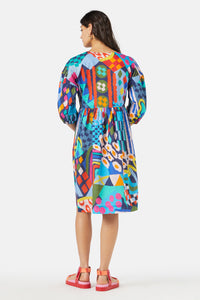 Gorman - Unicorn Smock Dress - print