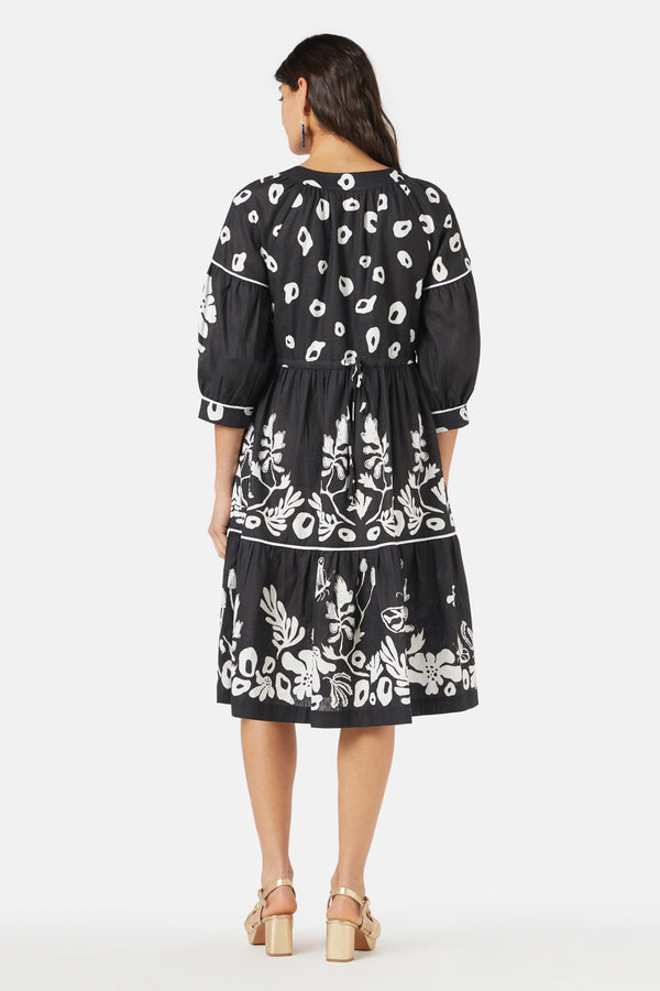 Gorman - Secret Garden Party Dress - print
