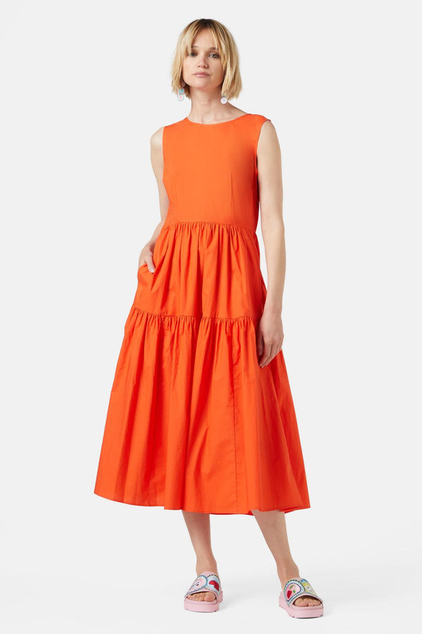 gorman orange dress Prada