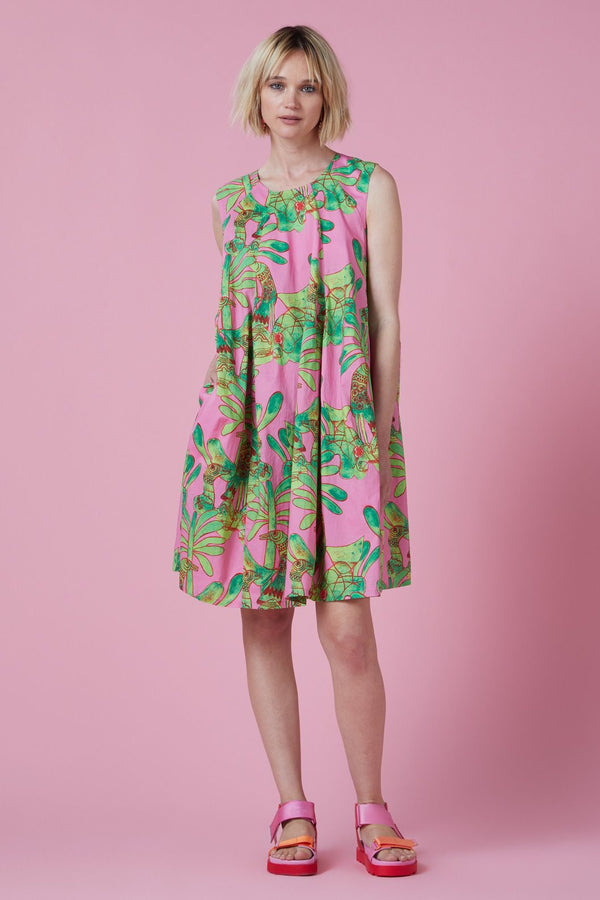 Gorman - Palm Pals Bubble Dress - print