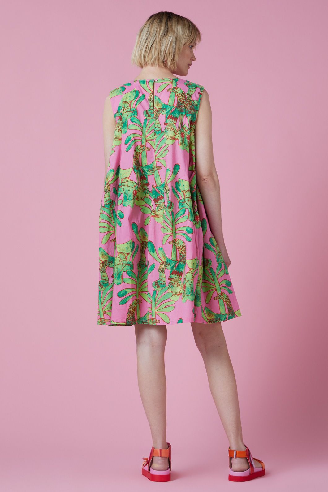 Gorman - Palm Pals Bubble Dress - print