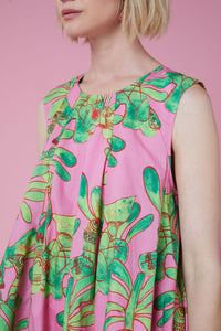 Gorman - Palm Pals Bubble Dress - print