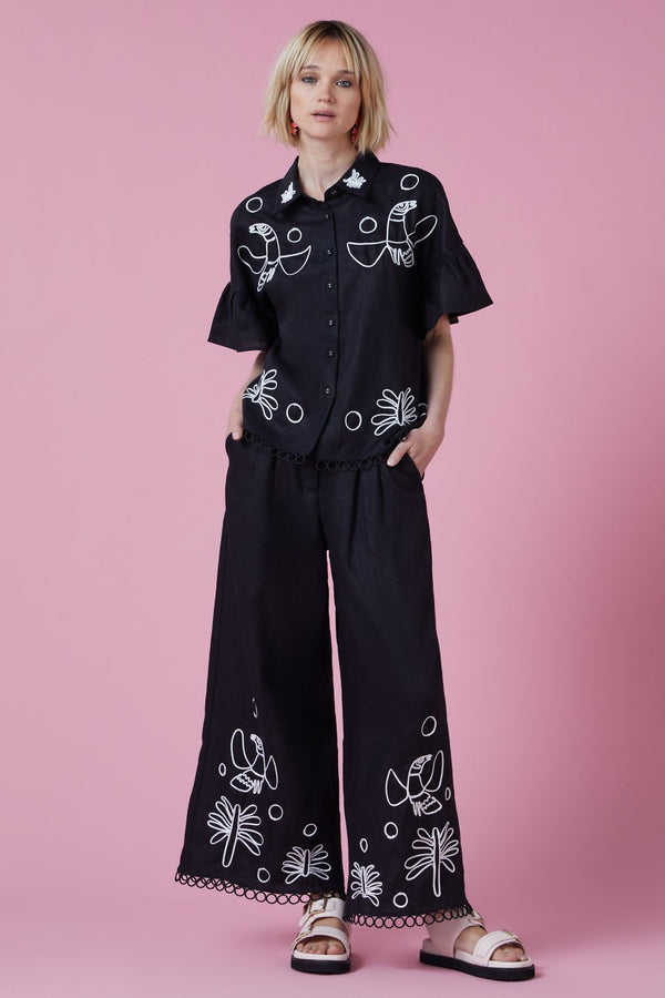 Gorman - Palm Pals Pant - black