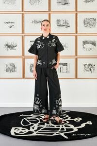 Gorman - Palm Pals Pant - black