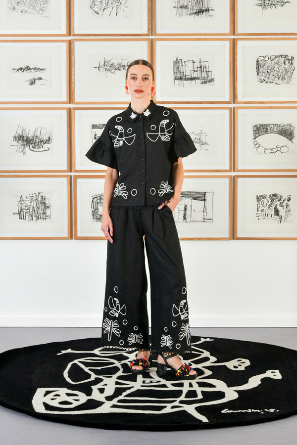 Gorman - Palm Pals Pant - black