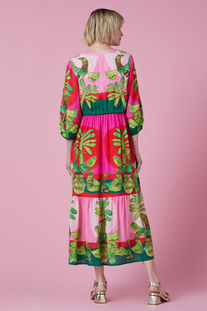 Gorman - Palm Pals Long Dress - print