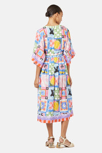Gorman - Summer Squares Scarf Dress - print