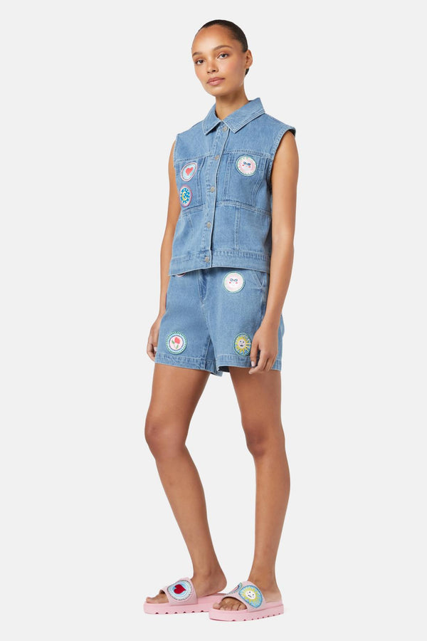 Gorman - Bring A Plate Denim Vest - denim
