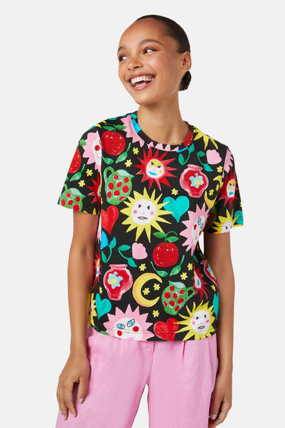 Gorman - Bring A Plate Tee - print