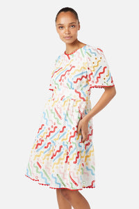 Gorman - Dizzy Dangler Anglaise Dress - multi