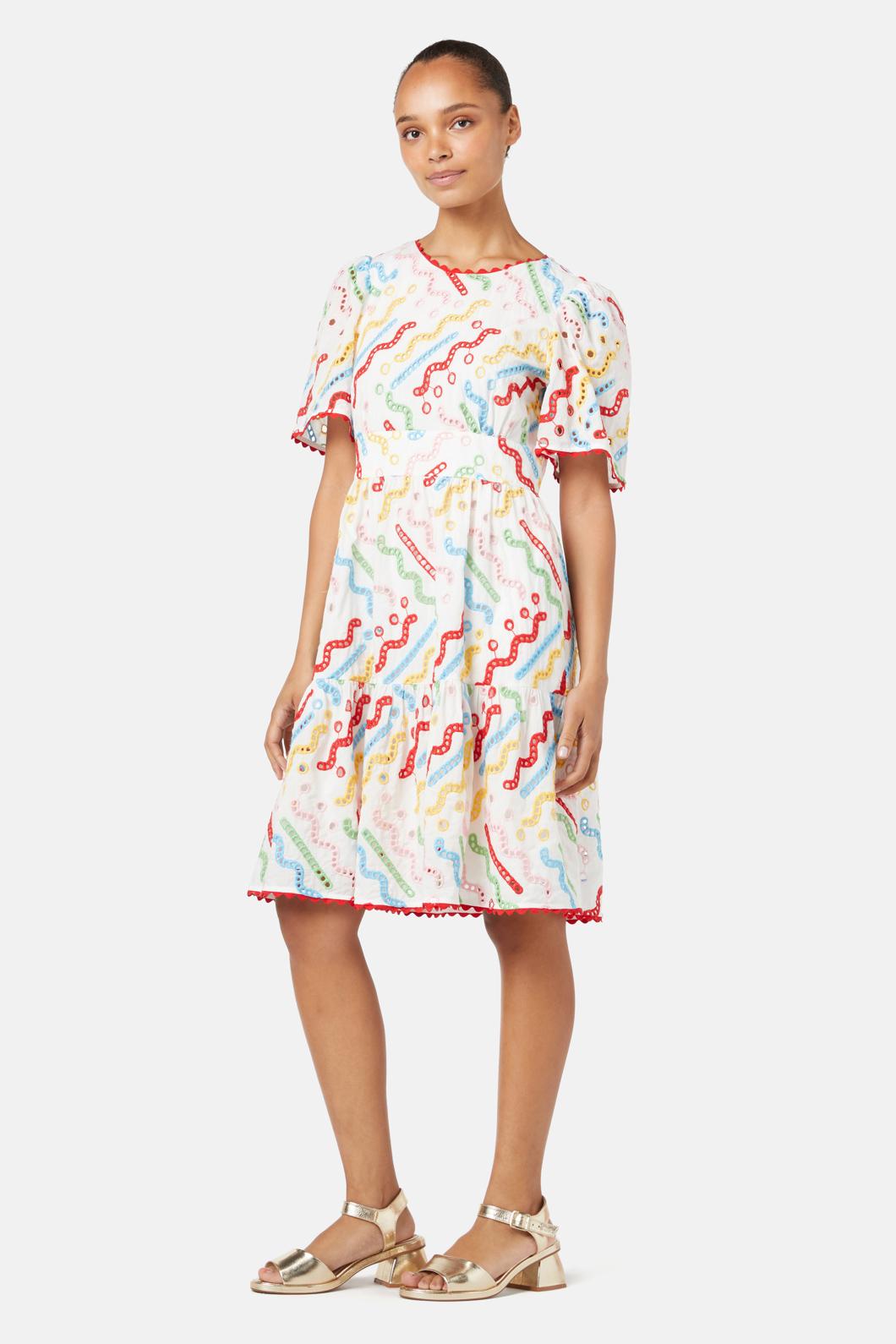 Gorman - Dizzy Dangler Anglaise Dress - multi