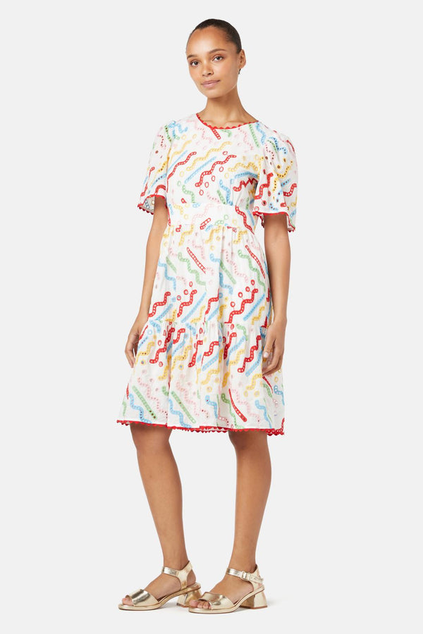 Gorman - Dizzy Dangler Anglaise Dress - multi