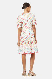 Gorman - Dizzy Dangler Anglaise Dress - multi
