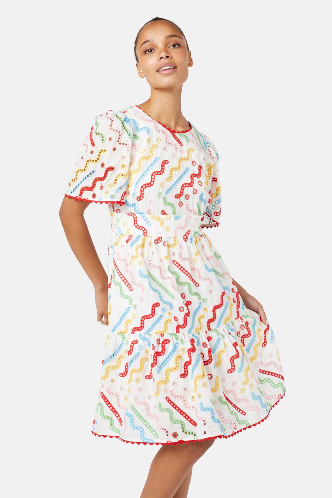 Gorman - Dizzy Dangler Anglaise Dress - multi