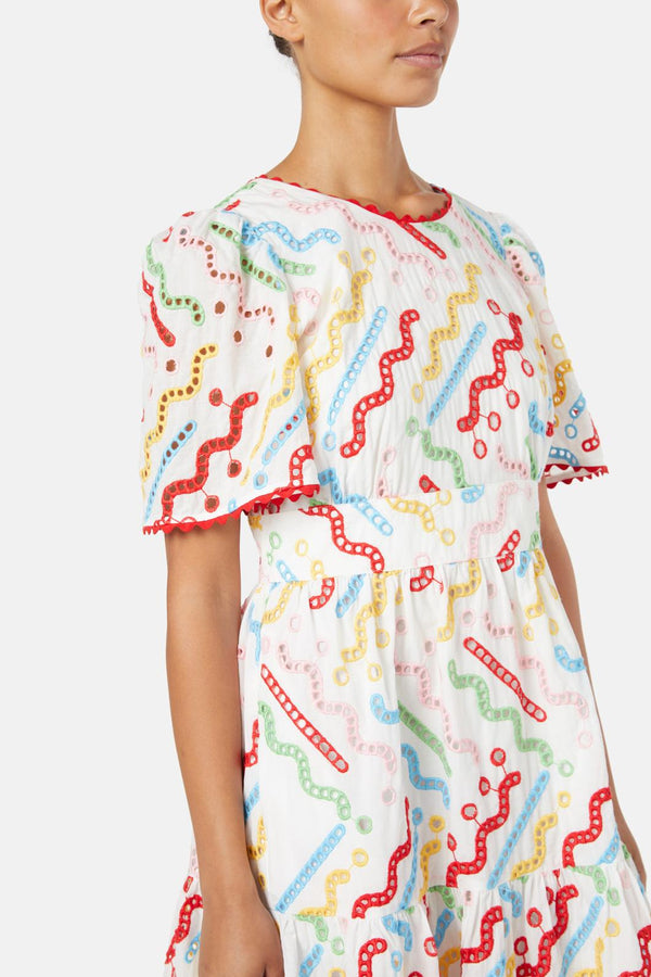 Gorman - Dizzy Dangler Anglaise Dress - multi