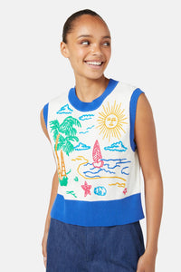 Gorman - Taking Time Knit Vest - multi