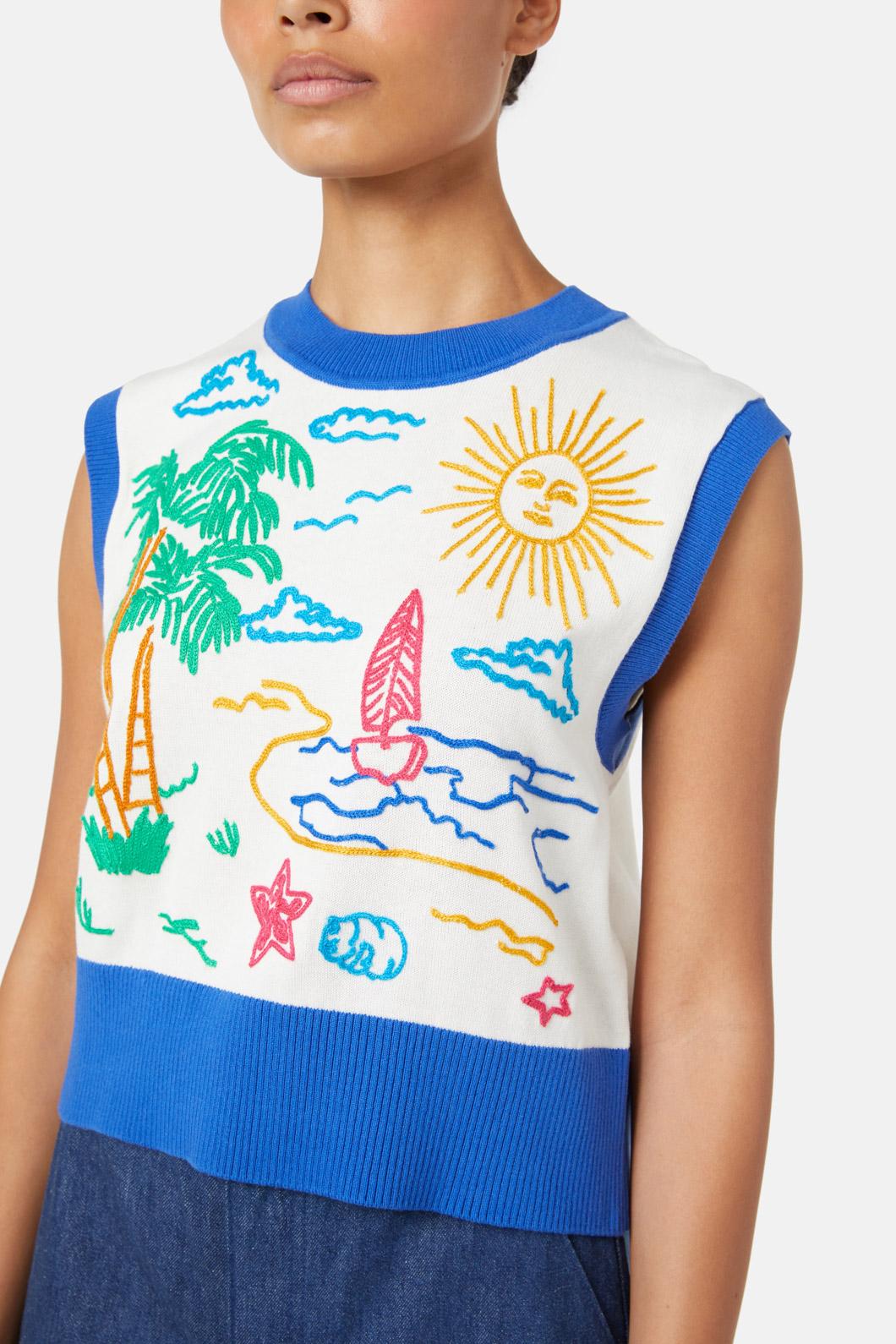 Gorman - Taking Time Knit Vest - multi