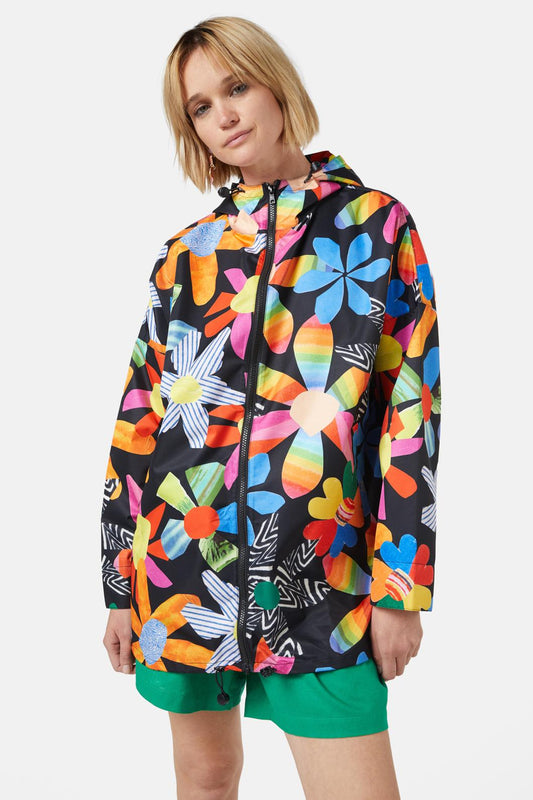 Gorman - Rainbow Flower Raincoat - print