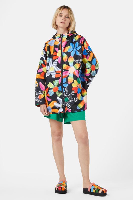 Gorman - Rainbow Flower Raincoat - print