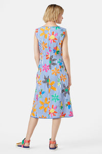 Gorman - Rainbow Flower Dress - print