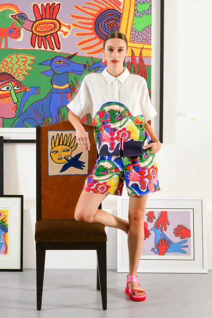 Gorman - Femme Oiseau Shorts - print