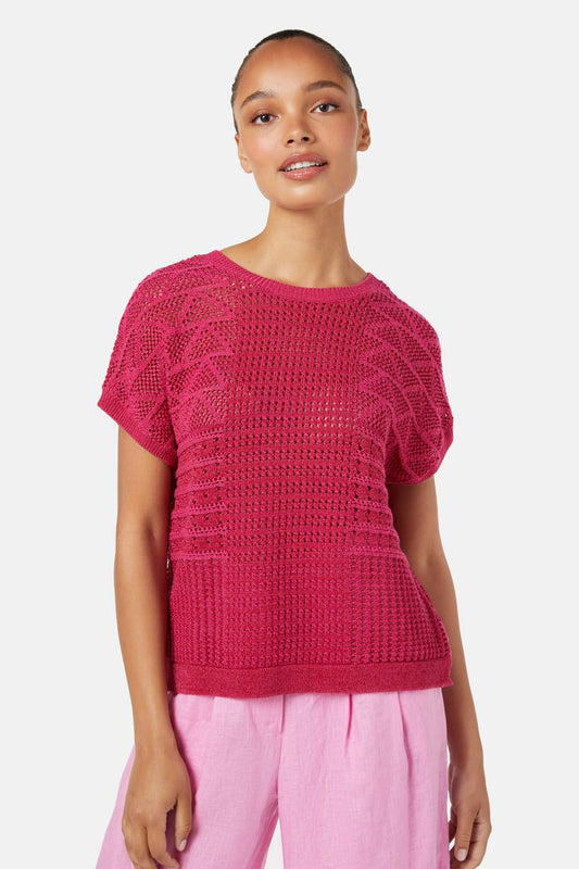 Gorman - Cordelia Knit Top - pink