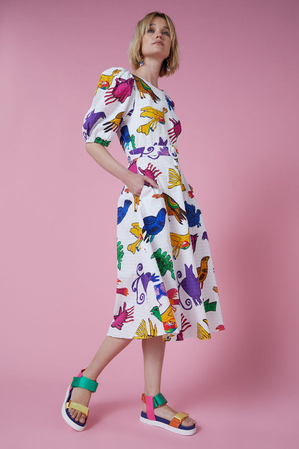Gorman - The Birds Dress - print